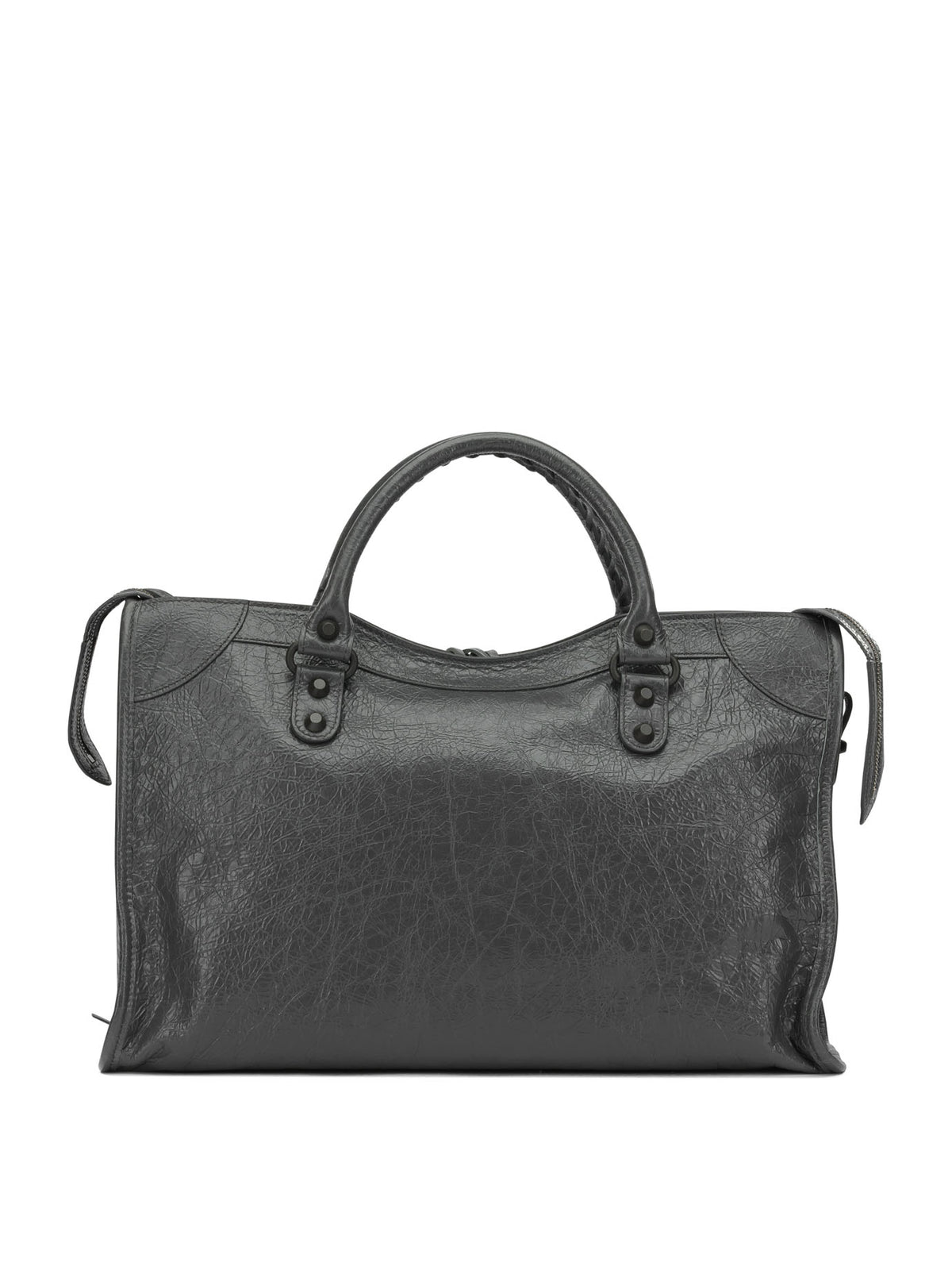 Balenciaga "Le City" Medium Shoulder Bag - Grey