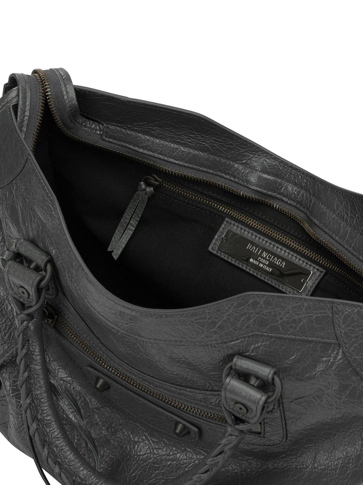 Balenciaga "Le City" Medium Shoulder Bag - Grey