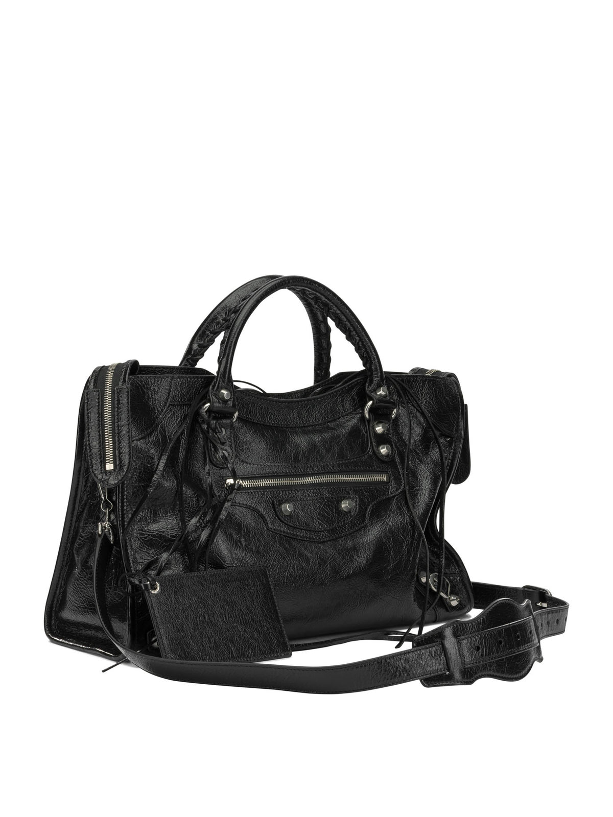 Balenciaga "Le City" Medium Shoulder Bag - Black