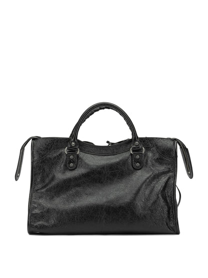 Balenciaga "Le City" Medium Shoulder Bag - Black