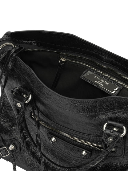 Balenciaga "Le City" Medium Shoulder Bag - Black