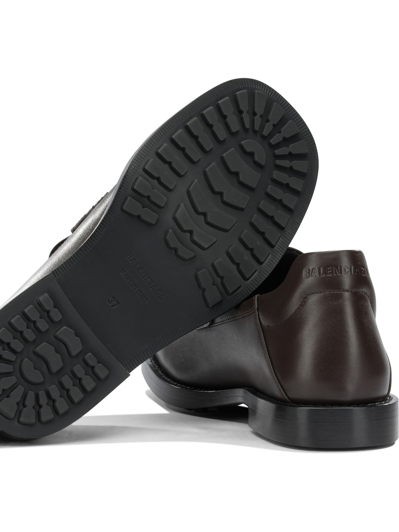 Balenciaga "Comfy" Loafers - Brown