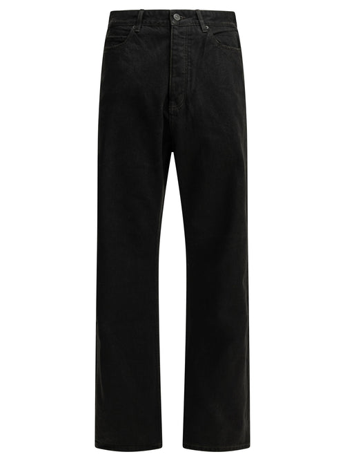 Balenciaga Straight-leg jeans - Black