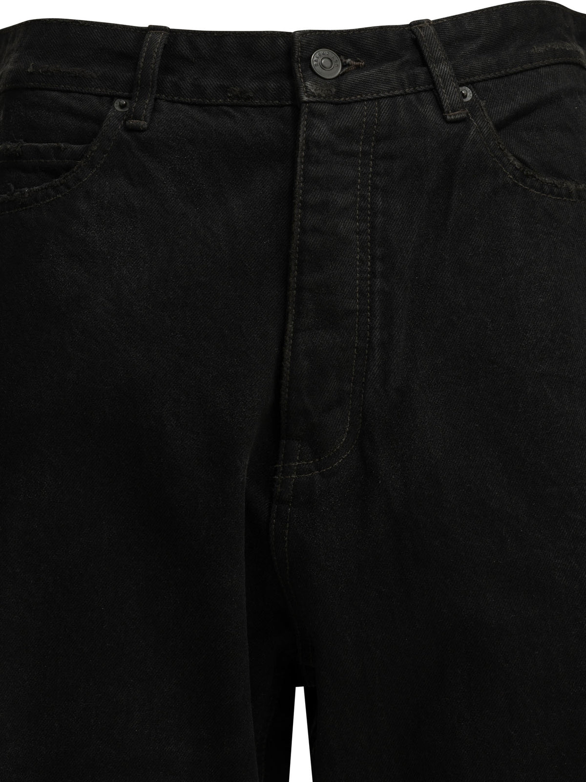 Balenciaga Straight-leg jeans - Black