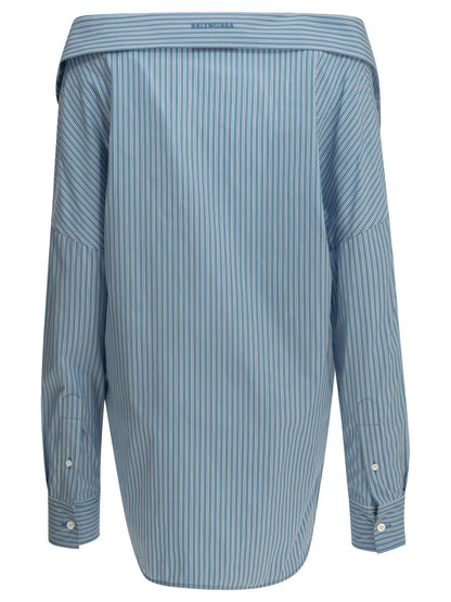Balenciaga "Stola" Casual Shirt - Light Blue