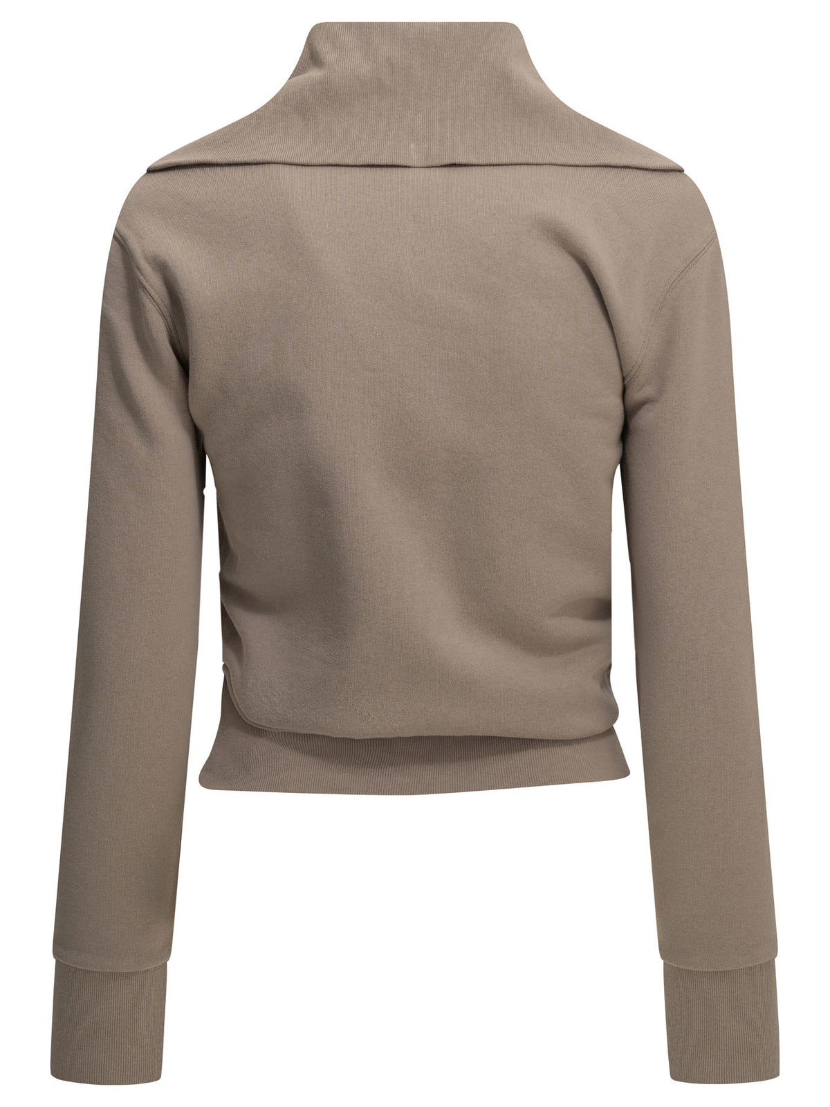 Balenciaga Zip-up Sweatshirt with Logo - Pink