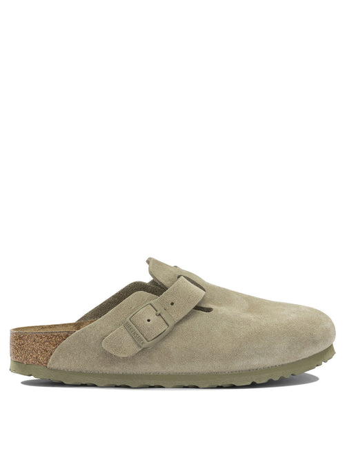 Birkenstock "Boston" Clogs - Beige
