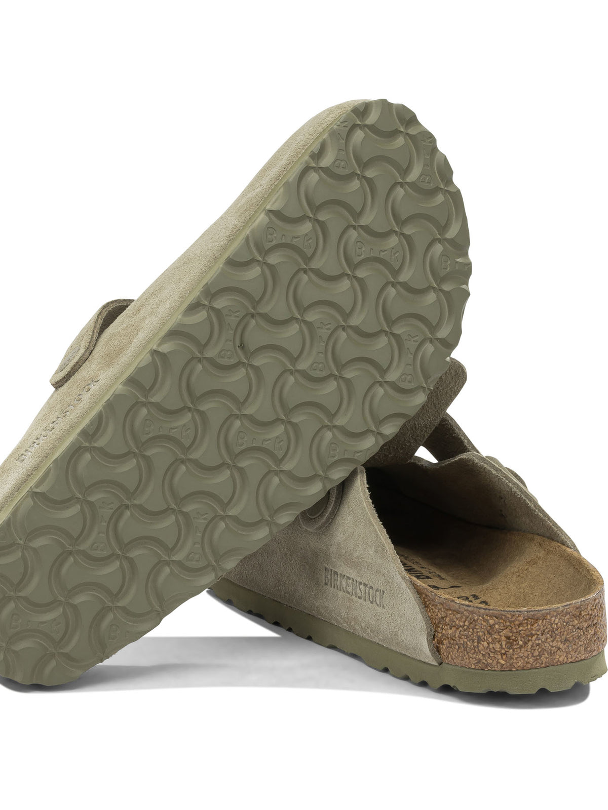 Birkenstock "Boston" Clogs - Beige