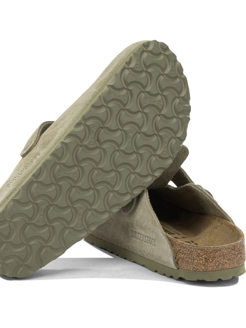Birkenstock "Boston" Clogs - Beige