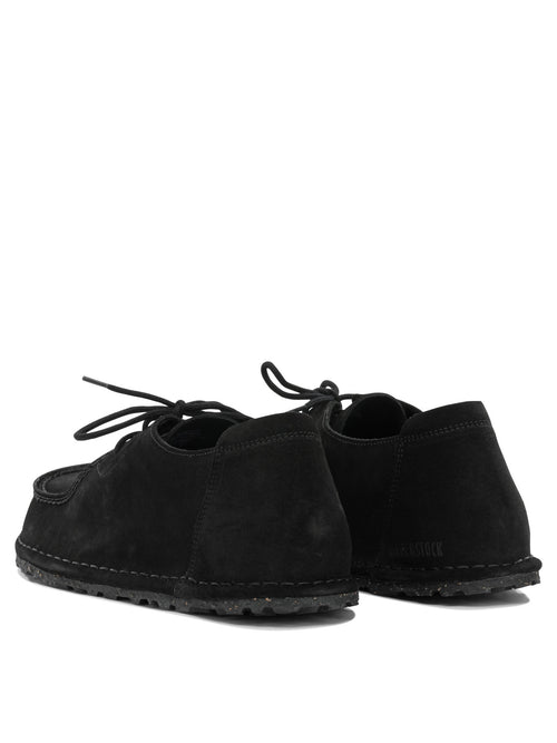 Birkenstock "Utti" Lace-Up Loafers - Black