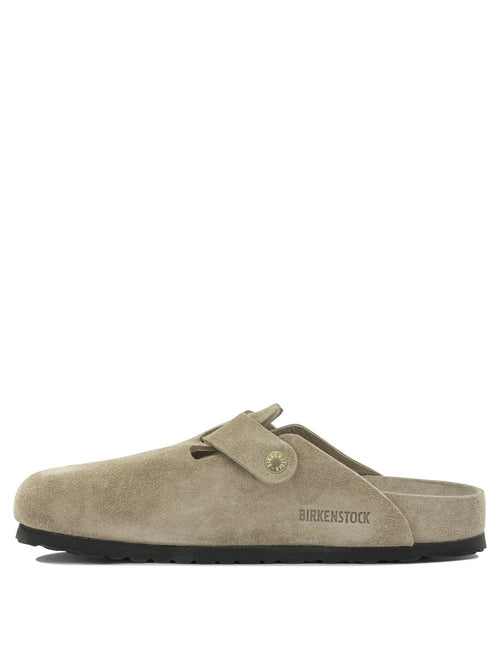 Birkenstock "Boston BS" Clogs - Beige