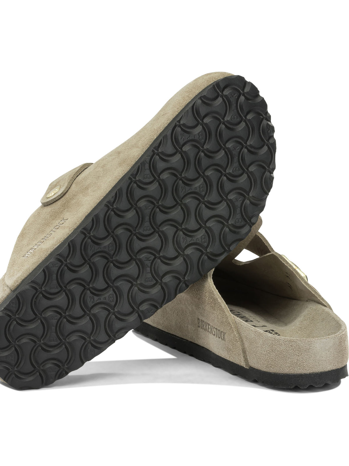 Birkenstock "Boston BS" Clogs - Beige