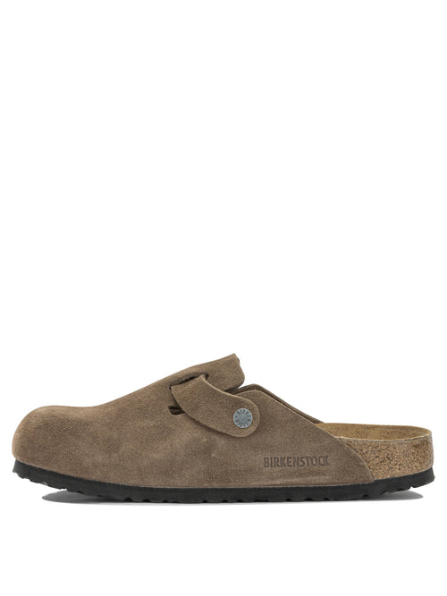 Birkenstock "Boston BS" Clogs - Brown