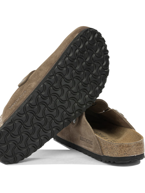 Birkenstock "Boston BS" Clogs - Brown