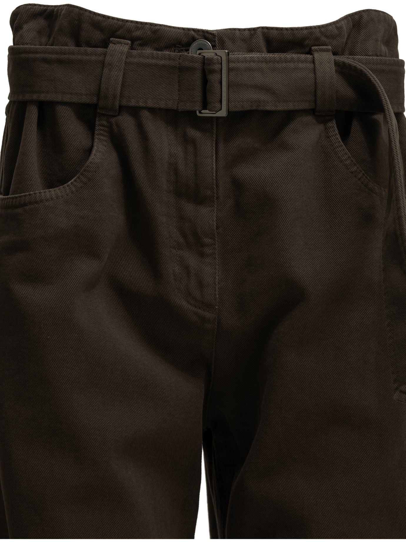 Brunello Cucinelli Wide-leg jeans - Brown