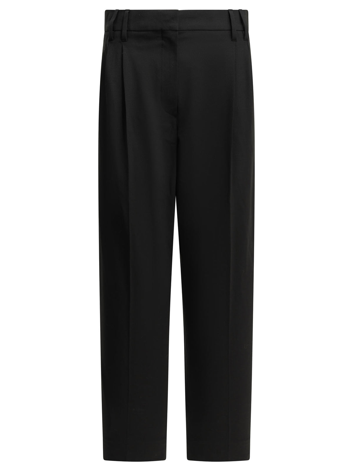 Brunello Cucinelli "Slouchy" Tailored Pants - Black