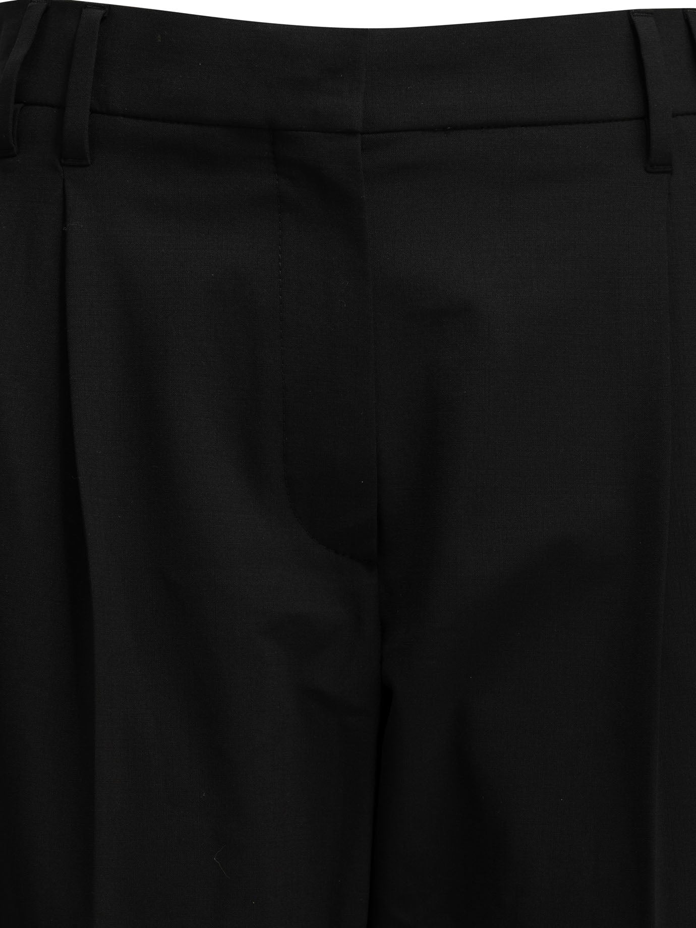 Brunello Cucinelli "Slouchy" Tailored Pants - Black