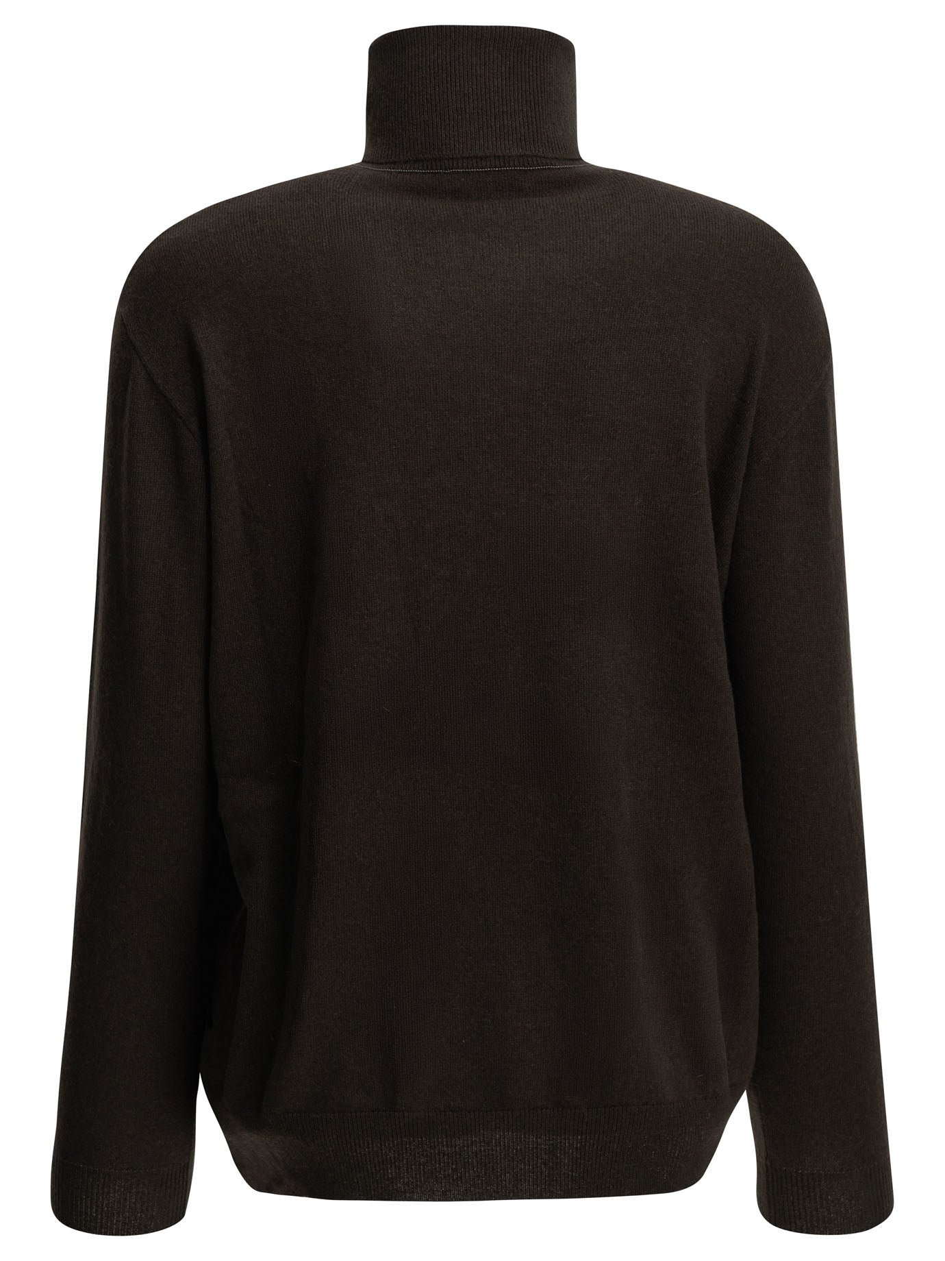 Brunello Cucinelli Cashmere turtleneck sweater - Brown