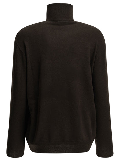 Brunello Cucinelli Cashmere turtleneck sweater - Brown