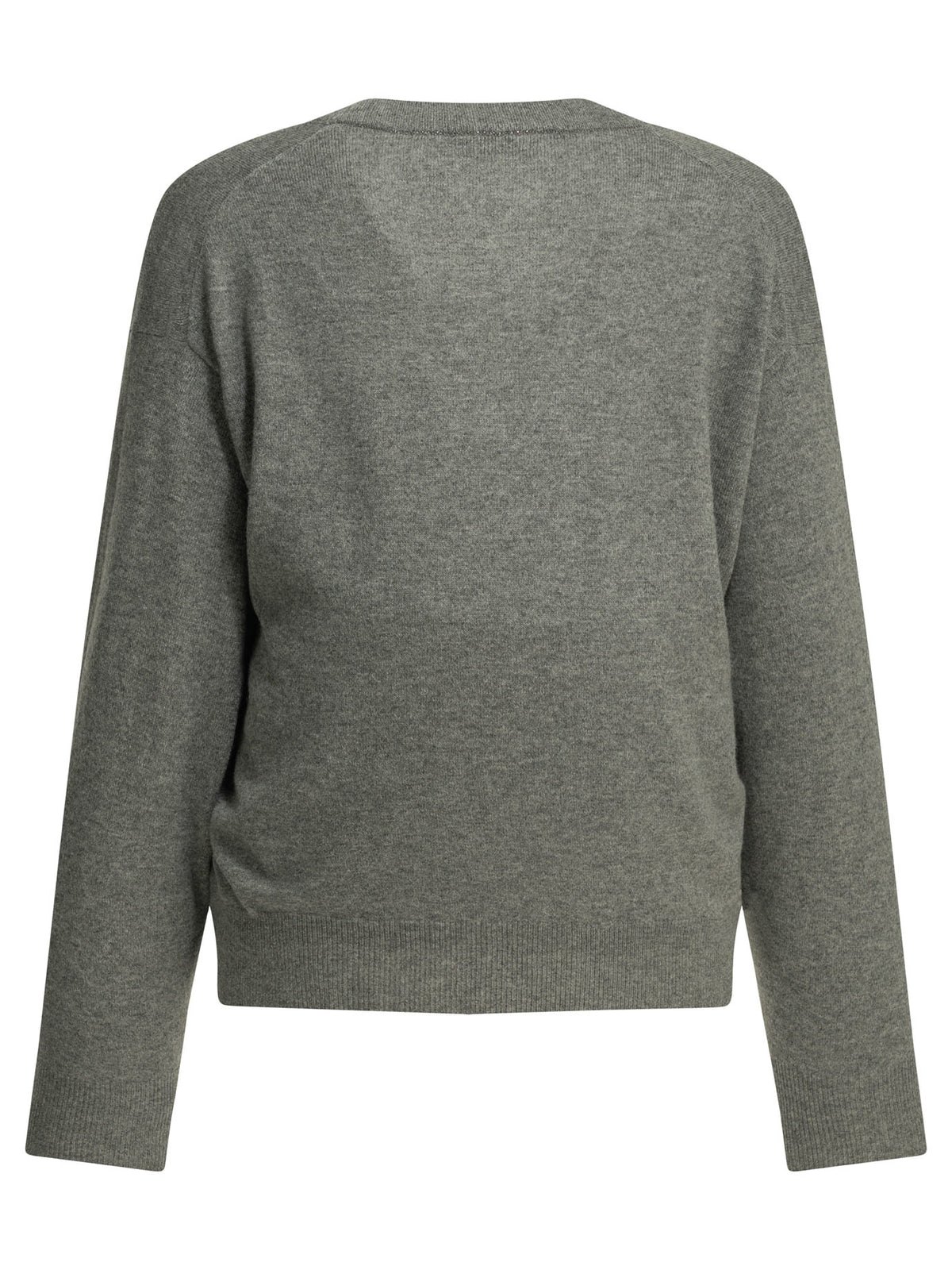 Brunello Cucinelli Cashmere V-neck sweater - Grey