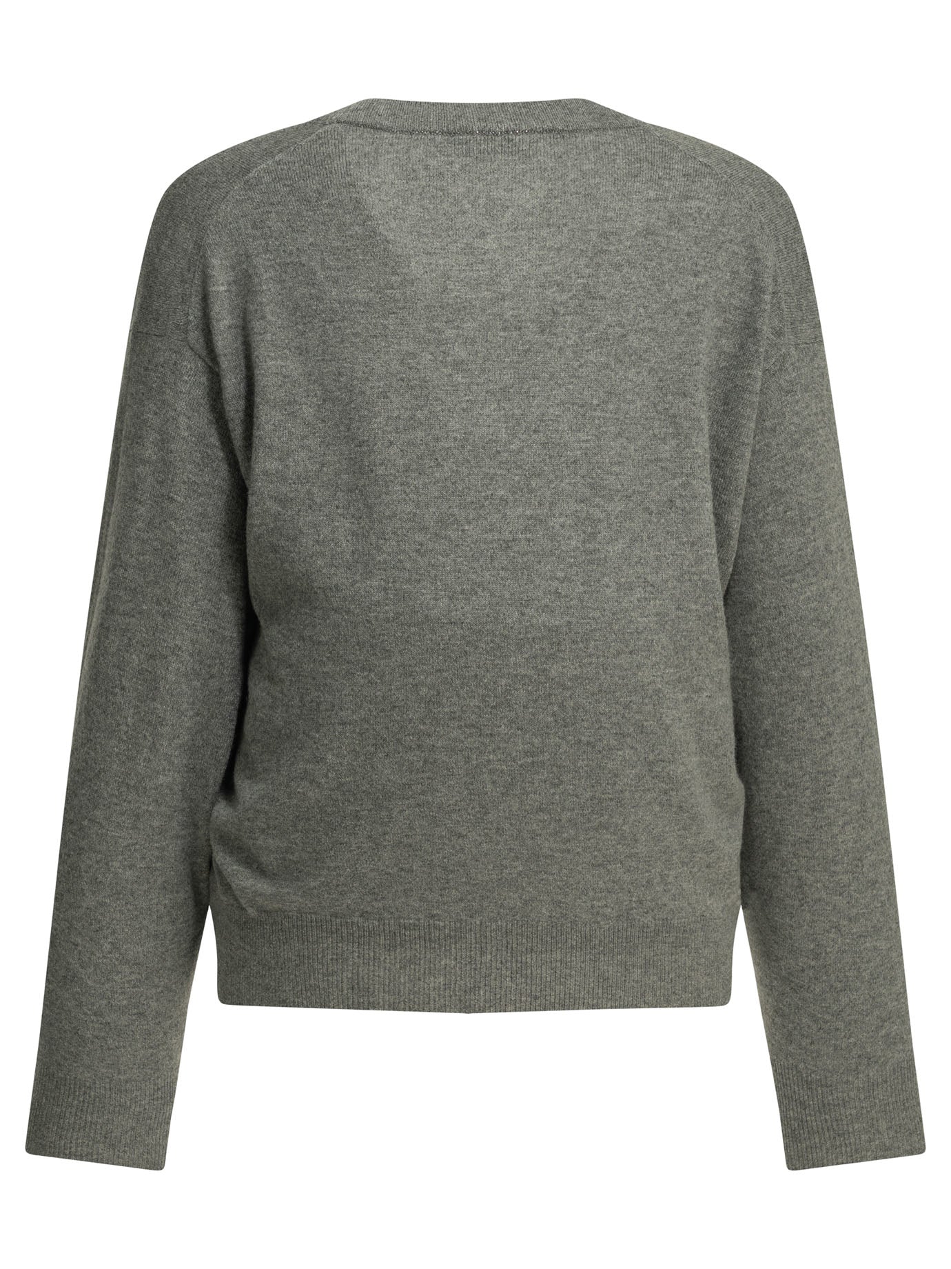 Brunello Cucinelli Cashmere V-neck sweater - Grey