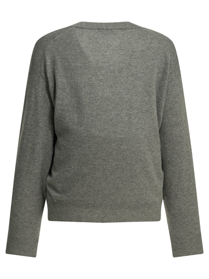 Brunello Cucinelli Cashmere V-neck sweater - Grey