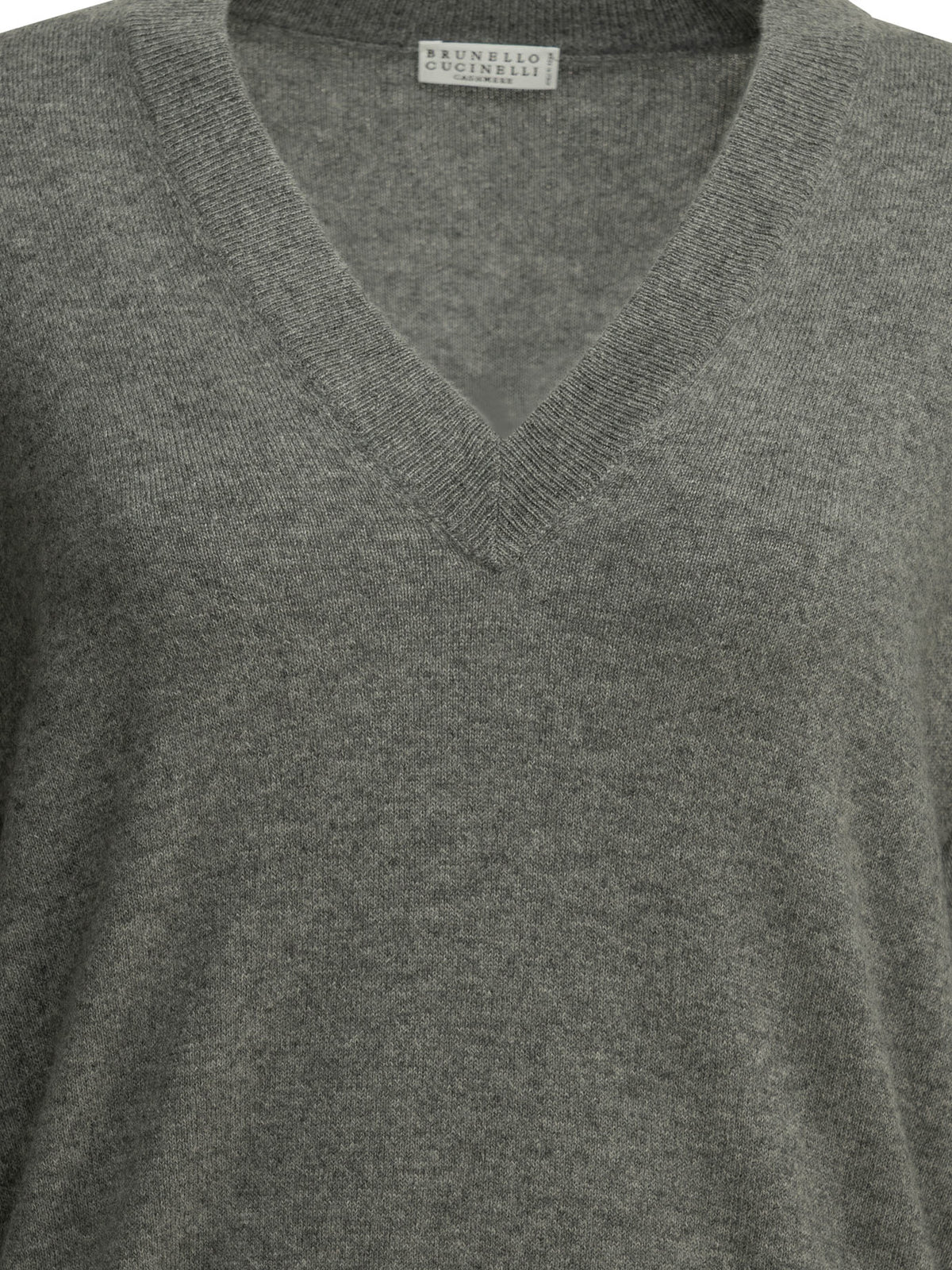 Brunello Cucinelli Cashmere V-neck sweater - Grey