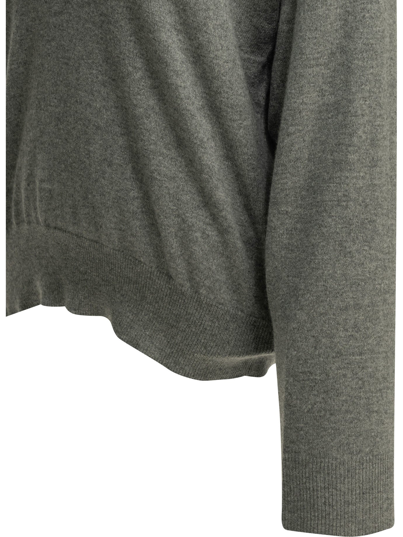 Brunello Cucinelli Cashmere V-neck sweater - Grey