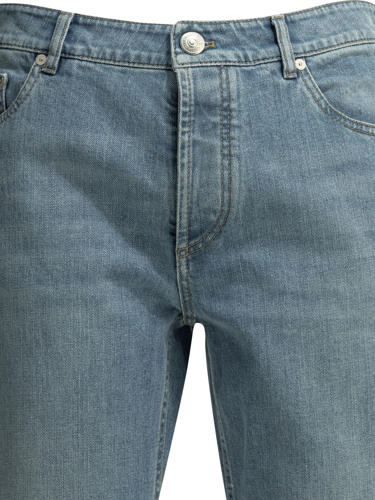 Brunello Cucinelli Straight-leg jeans - Blue