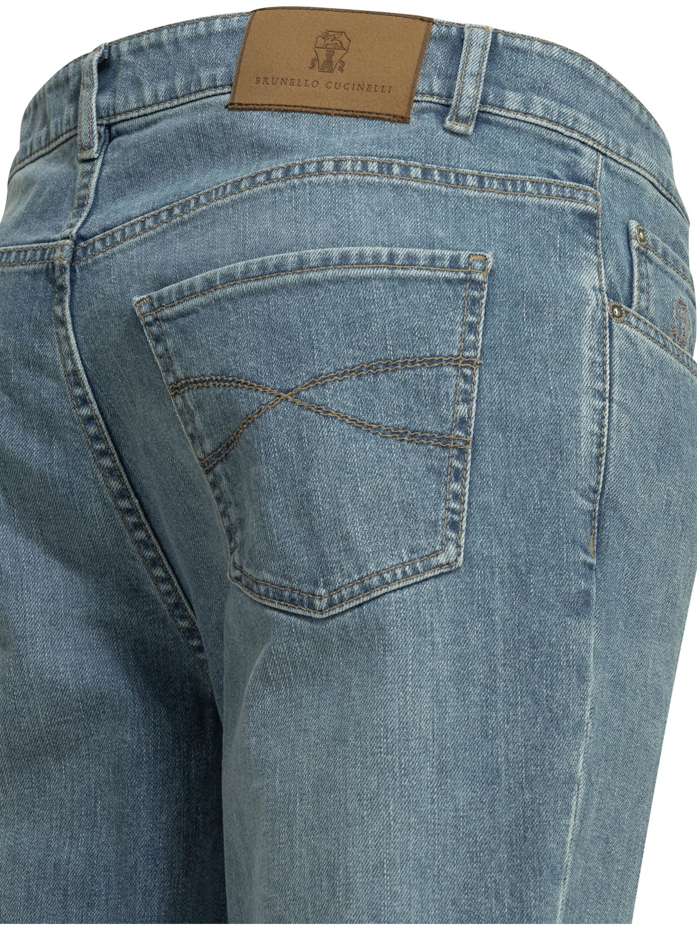 Brunello Cucinelli Straight-leg jeans - Blue