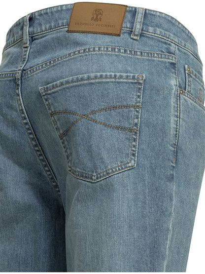 Brunello Cucinelli Straight-leg jeans - Blue