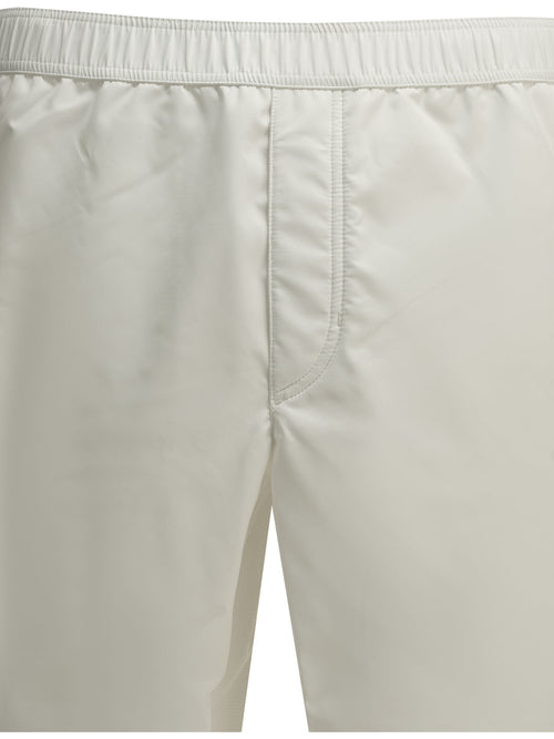 Brunello Cucinelli Logo Shorts - White