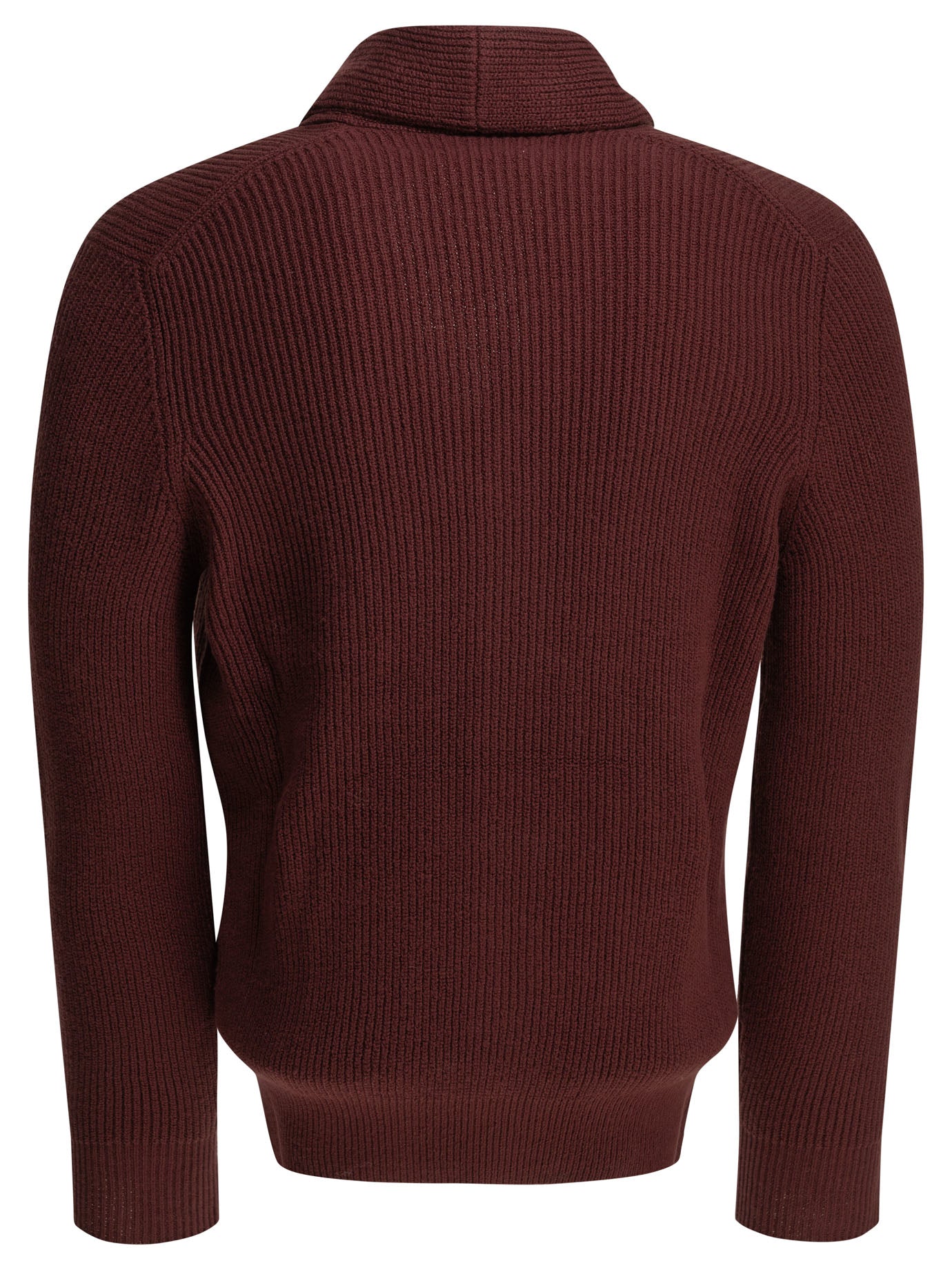 Brunello Cucinelli Cotton cardigan - Bordeaux
