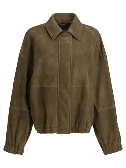 Brunello Cucinelli "Couture" Leather jacket - Green