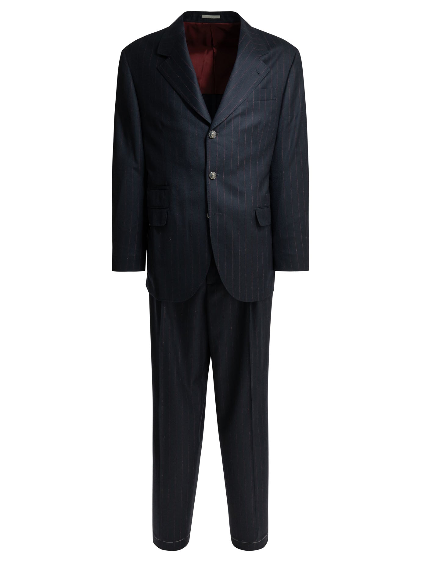 Brunello Cucinelli Formal pinstripe suit - Blue