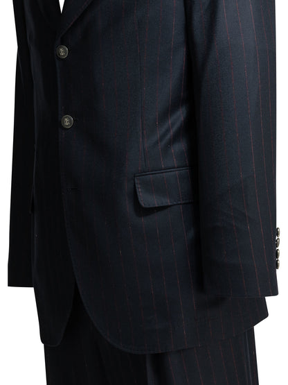 Brunello Cucinelli Formal pinstripe suit - Blue