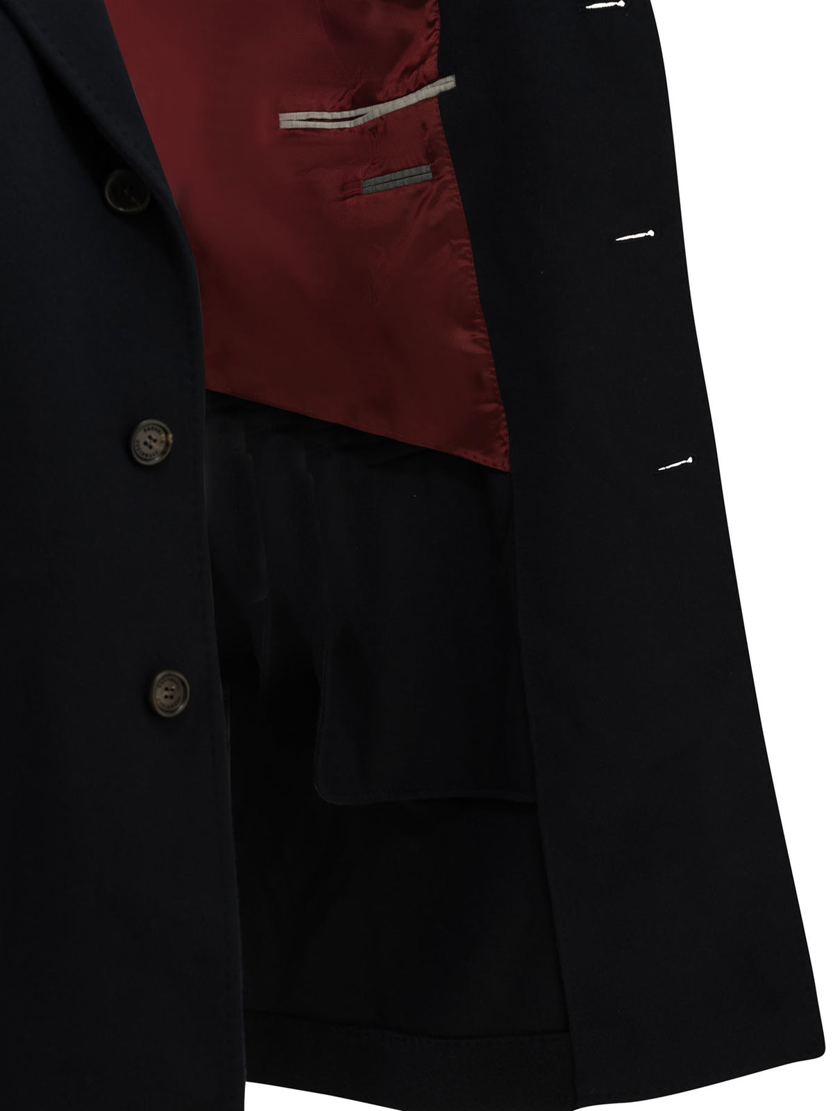 Brunello Cucinelli Short coat made of virgin wool fabric - Blue
