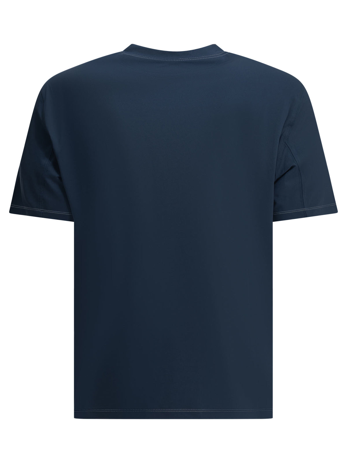 Brunello Cucinelli Crewneck T-shirt with logo - Blue