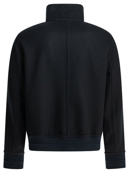 Brunello Cucinelli Cashmere bomber jacket - Blue