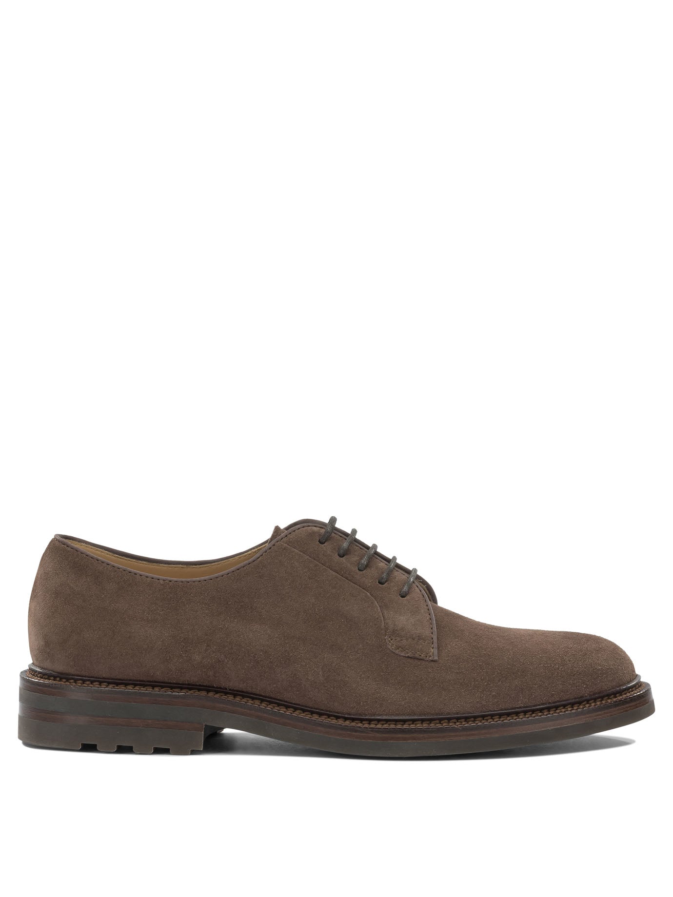 Brunello Cucinelli Suede brogues - Brown