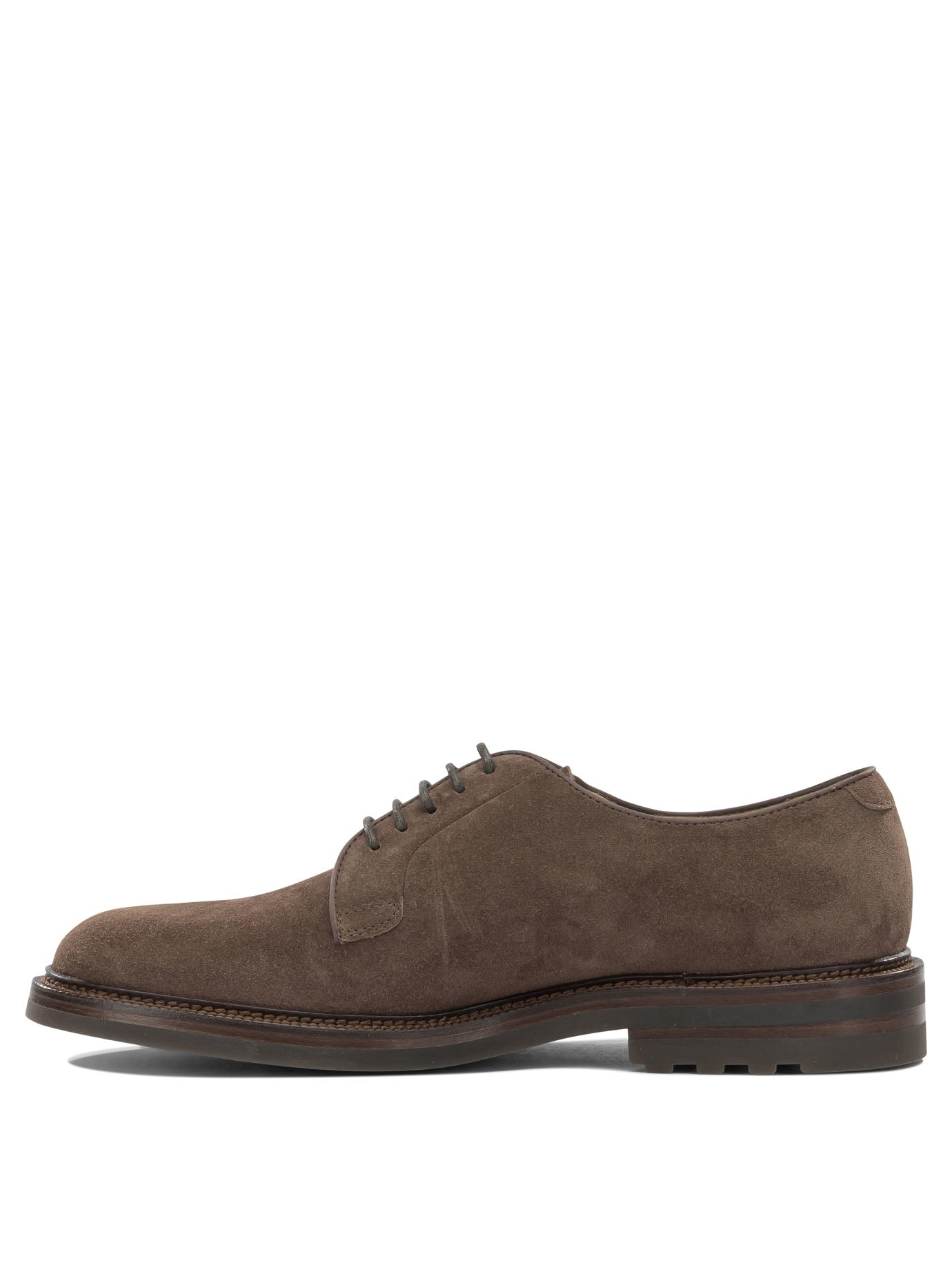 Brunello Cucinelli Suede brogues - Brown
