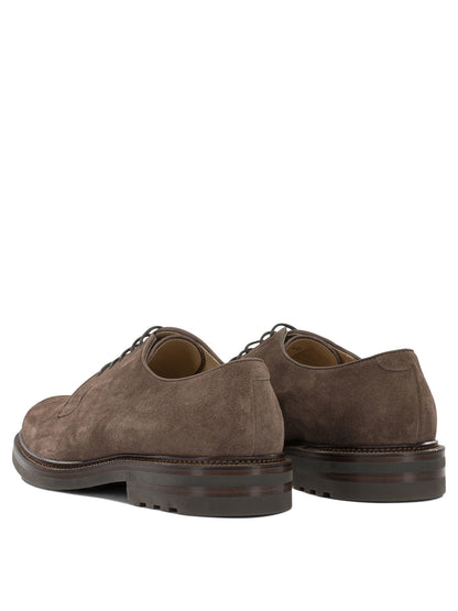 Brunello Cucinelli Suede brogues - Brown