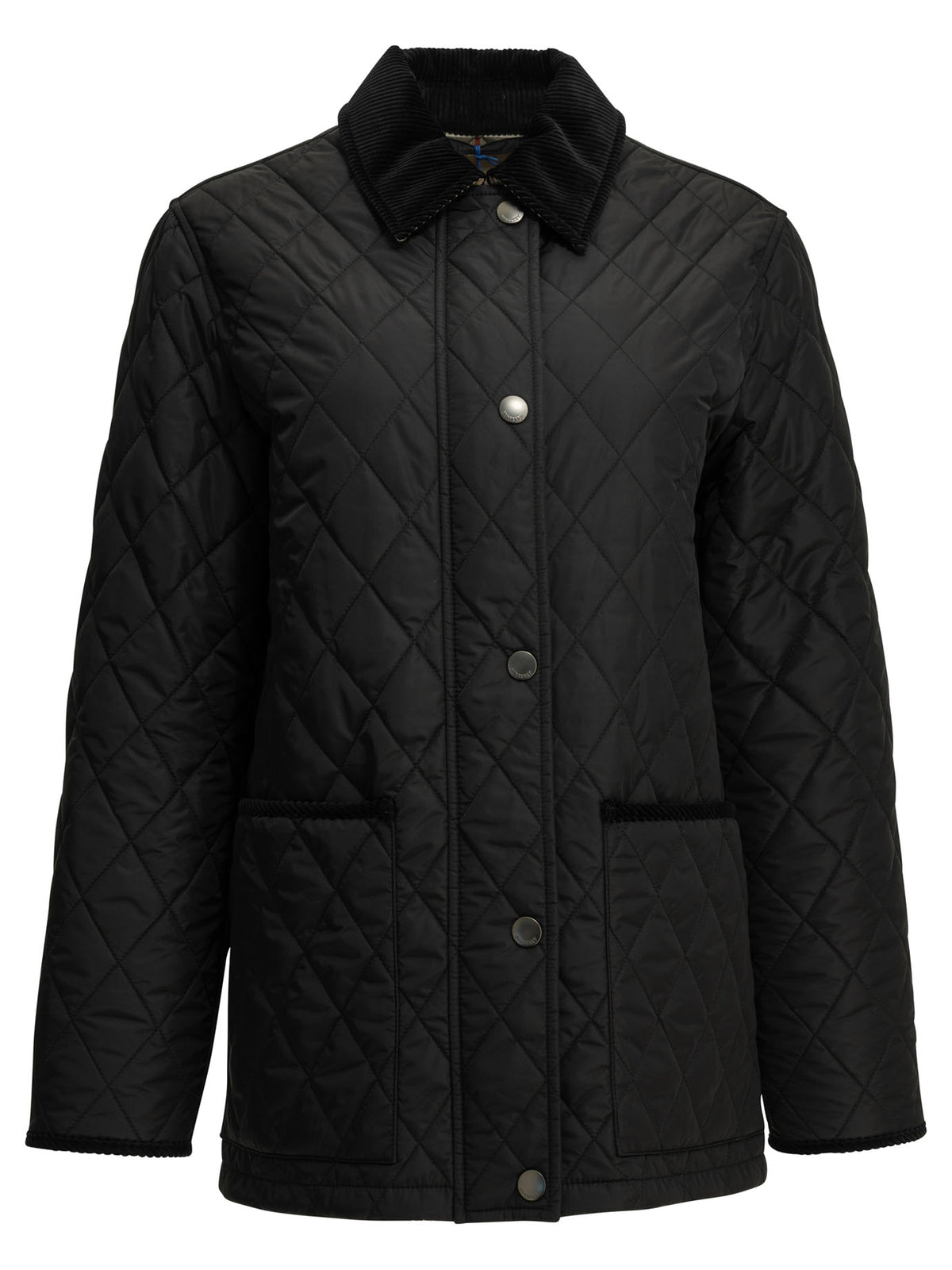 Burberry "Country" Quilted Jacket - Black