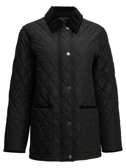 Burberry "Country" Quilted Jacket - Black