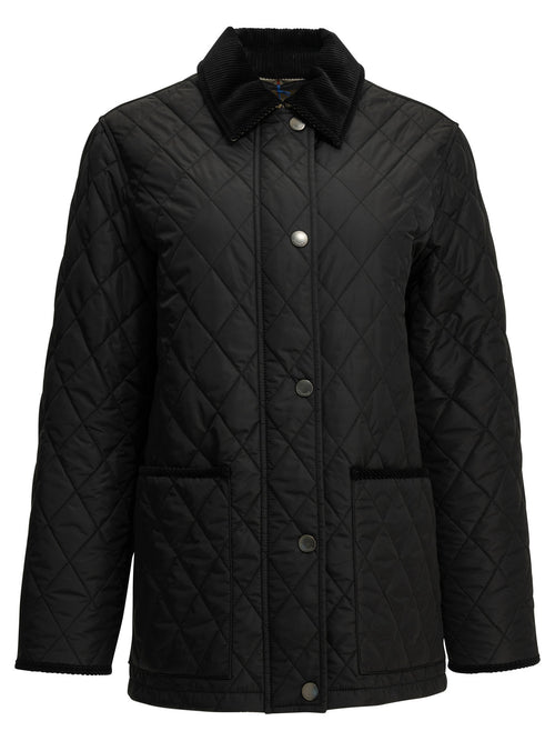 Burberry "Country" Quilted Jacket - Black
