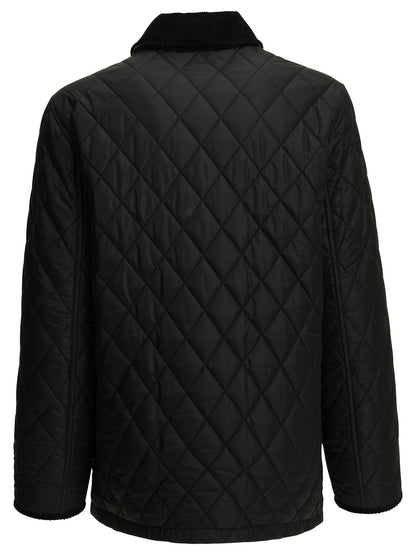 Burberry "Country" Quilted Jacket - Black