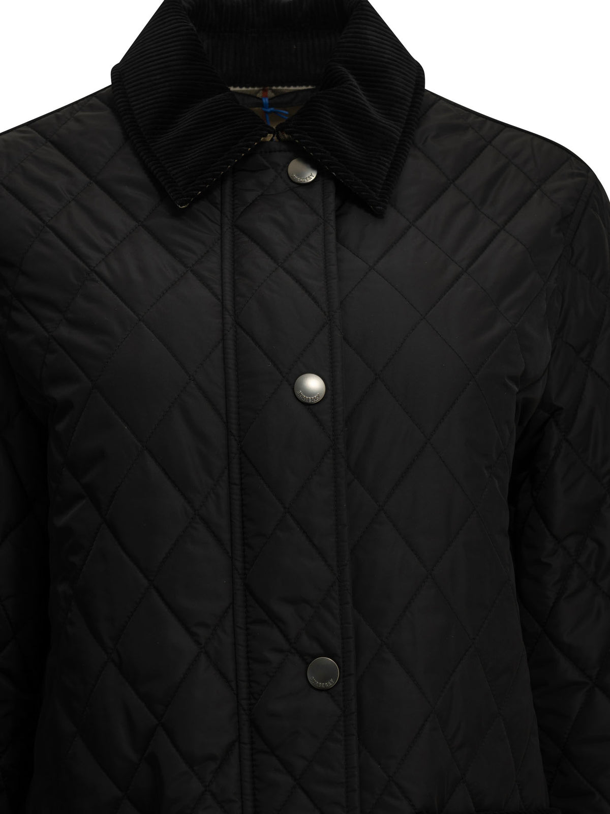 Burberry "Country" Quilted Jacket - Black