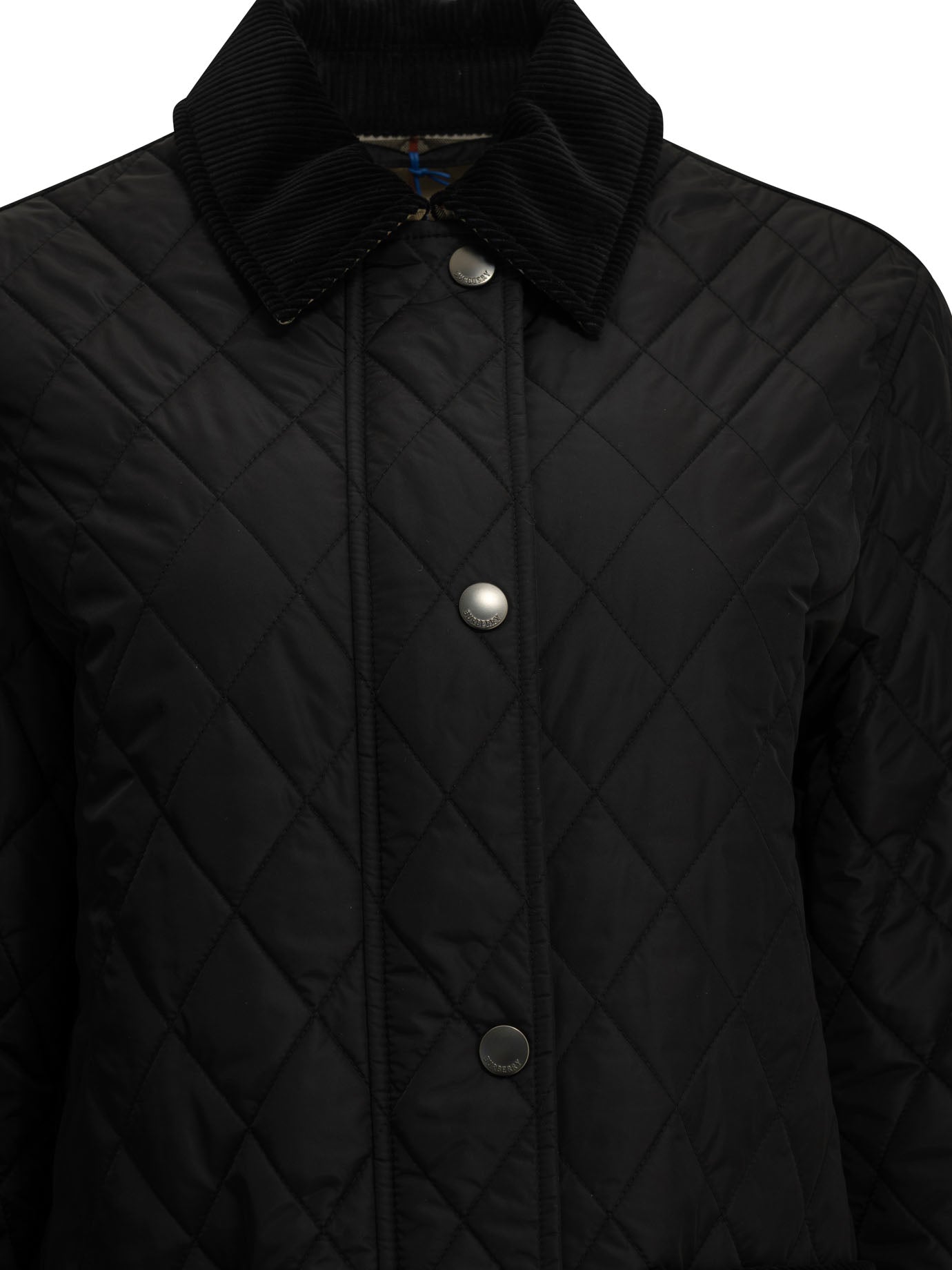Burberry "Country" Quilted Jacket - Black