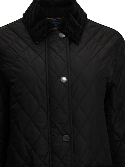 Burberry "Country" Quilted Jacket - Black