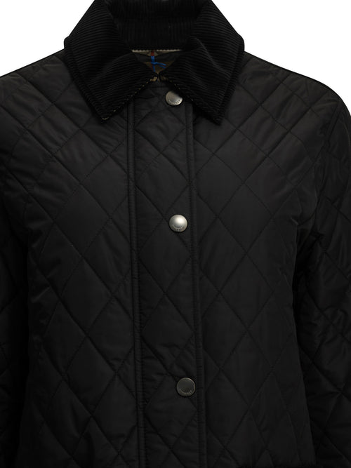 Burberry "Country" Quilted Jacket - Black